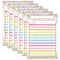 Ashley Productions Smart Poly™ Confetti Dry Erase Incentive Chart, 6ct.